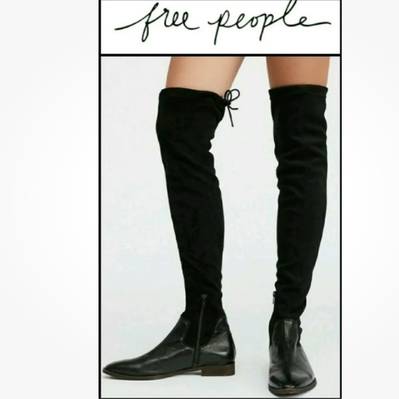 Free People Bicoastal over the knee boot
